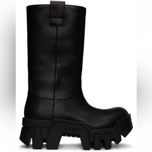 Balenciaga Black Bulldozer Boots